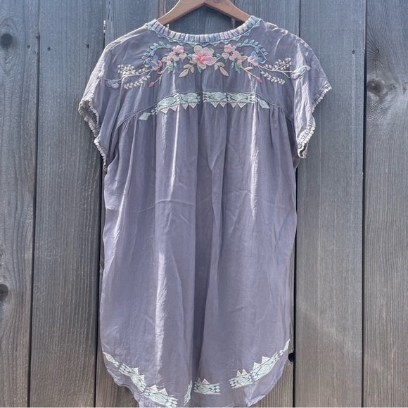 Johnny Was Embroidered Tunic Top - Picture 4 of 4